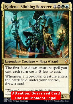 Kadena, Slinking Sorcerer (V.2) - Commander 2019 (Special) [C19-45]