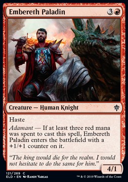 Embereth Paladin - Throne of Eldraine (Common) [ELD-121]