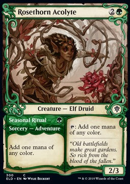 Rosethorn Acolyte // Seasonal Ritual - Throne of Eldraine: Extras (Common) [XELD-300]