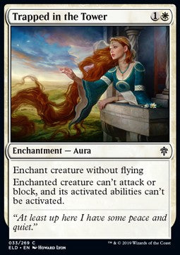Trapped in the Tower - Throne of Eldraine (Common) [ELD-33]