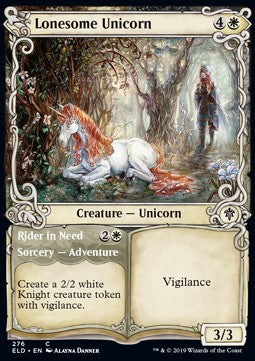 Lonesome Unicorn // Rider in Need - Throne of Eldraine: Extras (Common) [XELD-276]
