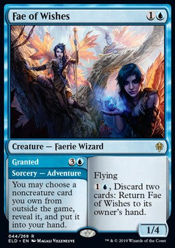 Fae of Wishes // Granted - Throne of Eldraine (Rare) [ELD-44]