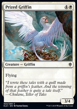 Prized Griffin - Throne of Eldraine (Common) [ELD-24]