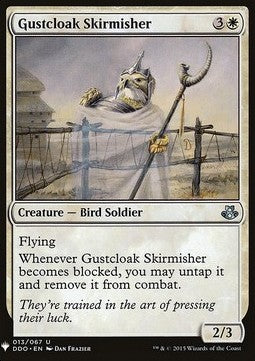 Gustcloak Skirmisher - Mystery Booster (Uncommon) [MYS-13]