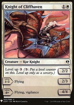 Knight of Cliffhaven - Mystery Booster (Common) [MYS-5]