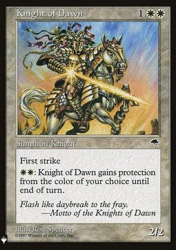 Knight of Dawn - Mystery Booster (Uncommon) [MYS-26]