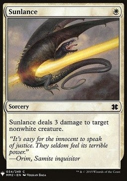 Sunlance - Mystery Booster (Common) [MYS-34]