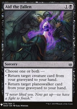 Aid the Fallen - Mystery Booster (Common) [MYS-76]