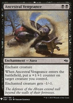 Ancestral Vengeance - Mystery Booster (Common) [MYS-61]