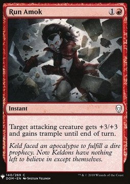 Run Amok - Mystery Booster (Common) [MYS-140]