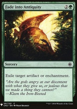 Fade into Antiquity - Mystery Booster (Common) [MYS-181]