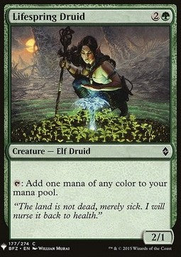 Lifespring Druid - Mystery Booster (Common) [MYS-177]