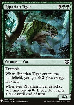 Riparian Tiger - Mystery Booster (Common) [MYS-167]