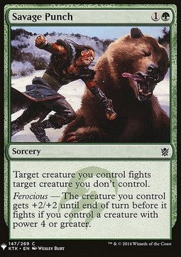 Savage Punch - Mystery Booster (Common) [MYS-147]