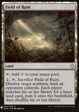 Field of Ruin - Mystery Booster (Uncommon) [MYS-254]