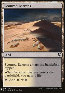 Scoured Barrens - Mystery Booster (Common) [MYS-276]