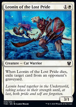 Leonin of the Lost Pride - Theros Beyond Death (Common) [THB-28]