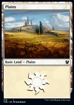 Plains (V.1) - Theros Beyond Death: Extras (Land) [XTHB-278]