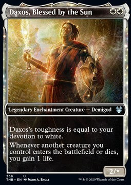 Daxos, Blessed by the Sun - Theros Beyond Death: Extras (Uncommon) [XTHB-258]