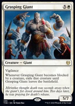 Grasping Giant - Theros Beyond Death: Extras (Rare) [XTHB-288]