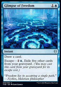 Glimpse of Freedom - Theros Beyond Death (Uncommon) [THB-50]