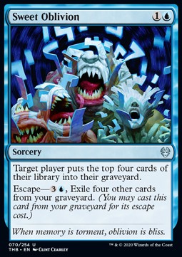 Sweet Oblivion - Theros Beyond Death (Uncommon) [THB-70]