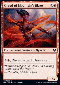 Oread of Mountain's Blaze - Theros Beyond Death (Common) [THB-146]