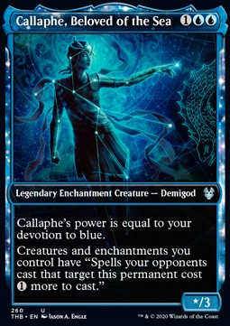 Callaphe, Beloved of the Sea - Theros Beyond Death: Extras (Uncommon) [XTHB-260]