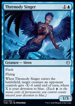 Threnody Singer - Theros Beyond Death (Uncommon) [THB-75]