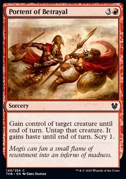 Portent of Betrayal - Theros Beyond Death (Common) [THB-149]
