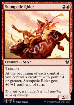 Stampede Rider - Theros Beyond Death (Common) [THB-155]
