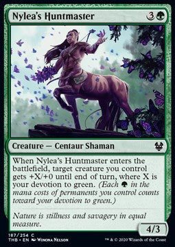Nylea's Huntmaster - Theros Beyond Death (Common) [THB-187]