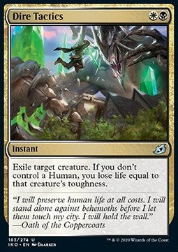 Dire Tactics - Ikoria: Lair of Behemoths (Uncommon) [IKO-183]