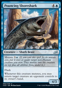 Pouncing Shoreshark - Ikoria: Lair of Behemoths (Uncommon) [IKO-64]