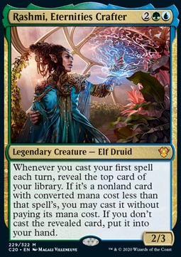 Rashmi, Eternities Crafter - Commander: Ikoria (Mythic) [C20-229]