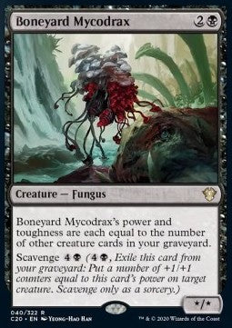 Boneyard Mycodrax - Commander: Ikoria (Rare) [C20-40]