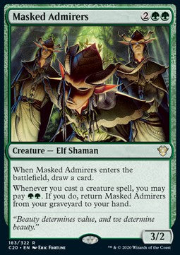 Masked Admirers - Commander: Ikoria (Rare) [C20-183]