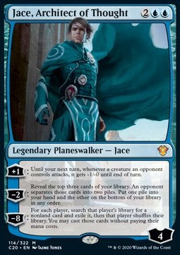 Jace, Architect of Thought - Commander: Ikoria (Mythic) [C20-114]
