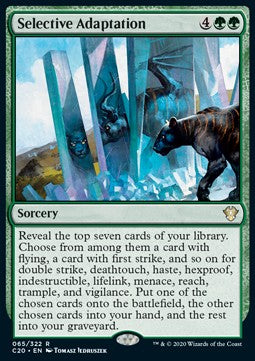 Selective Adaptation - Commander: Ikoria (Rare) [C20-65]