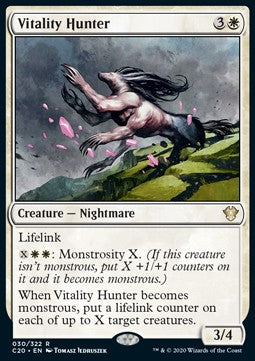 Vitality Hunter - Commander: Ikoria (Rare) [C20-30]