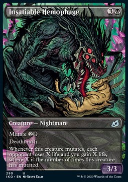 Insatiable Hemophage - Ikoria: Lair of Behemoths: Extras (Uncommon) [XIKO-290]
