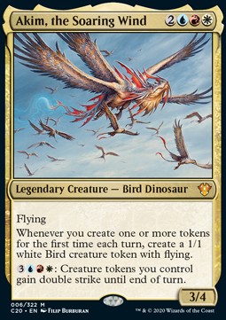 Akim, the Soaring Wind - Commander: Ikoria (Mythic) [C20-6]