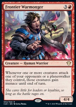 Frontier Warmonger - Commander: Ikoria (Rare) [C20-52]