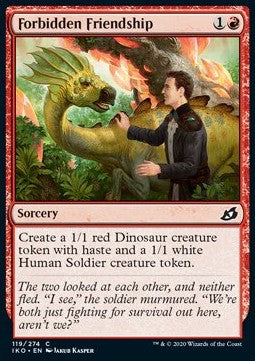 Forbidden Friendship - Ikoria: Lair of Behemoths (Common) [IKO-119]
