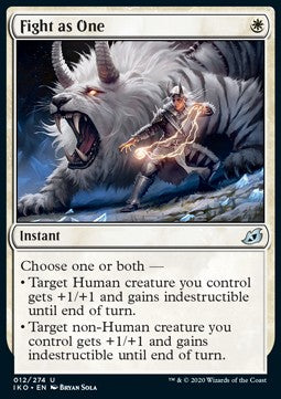 Fight as One - Ikoria: Lair of Behemoths (Uncommon) [IKO-12]