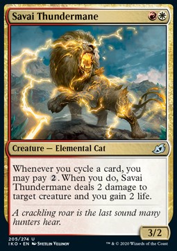 Savai Thundermane - Ikoria: Lair of Behemoths (Uncommon) [IKO-205]
