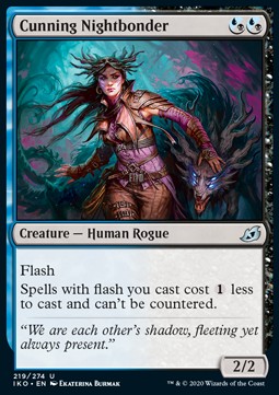 Cunning Nightbonder - Ikoria: Lair of Behemoths (Uncommon) [IKO-219]