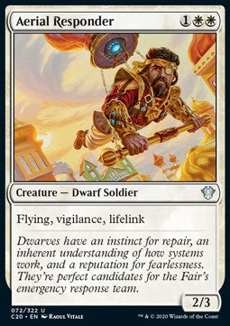 Aerial Responder - Commander: Ikoria (Uncommon) [C20-72]