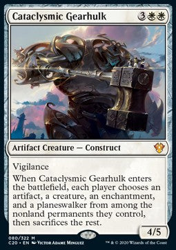 Cataclysmic Gearhulk - Commander: Ikoria (Mythic) [C20-80]