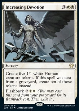 Increasing Devotion - Commander: Ikoria (Rare) [C20-91]